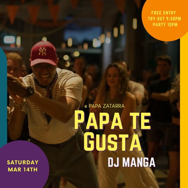 Papa te Gusta! Flyer