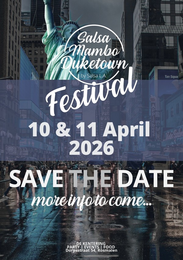 Mambo Duketown Salsa & Bachata festival Flyer