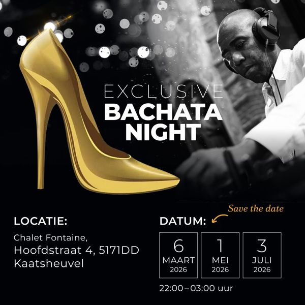 The Exclusive Bachata Night Flyer