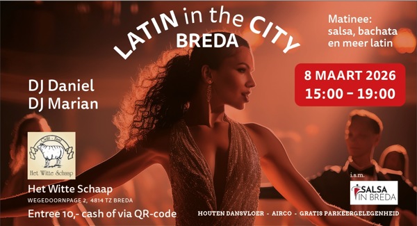 Latin in the City Breda Flyer