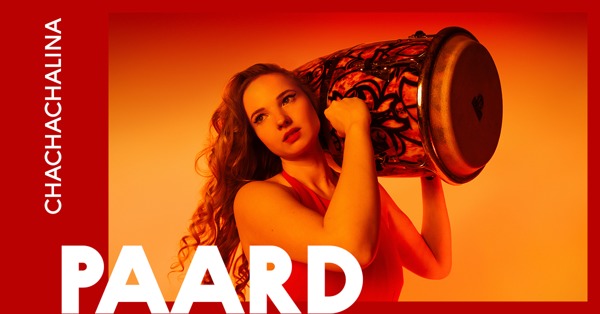 Latinband CHACHACHALINA LIVE@PAARD - Album release + DJ Flyer