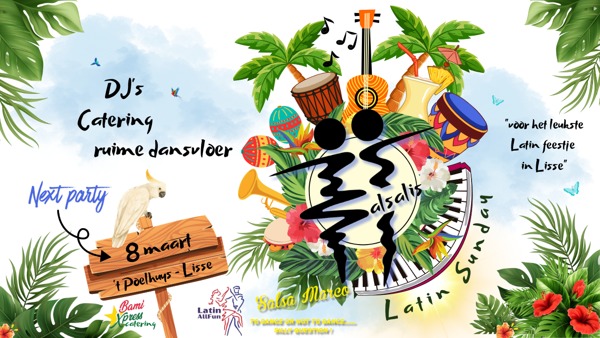 Salsalis Latin Sunday Flyer