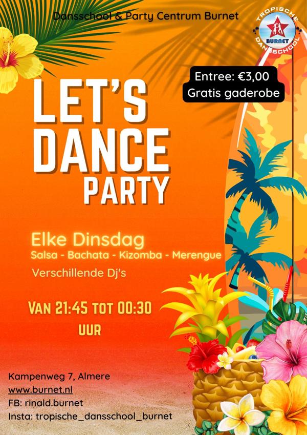 Let's Dance Party Flyer