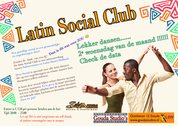 Vrij dansen/Oefenavond @ Latin Social Club Flyer