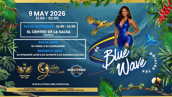 Zwollywood Blue Wave XXL Edition Flyer