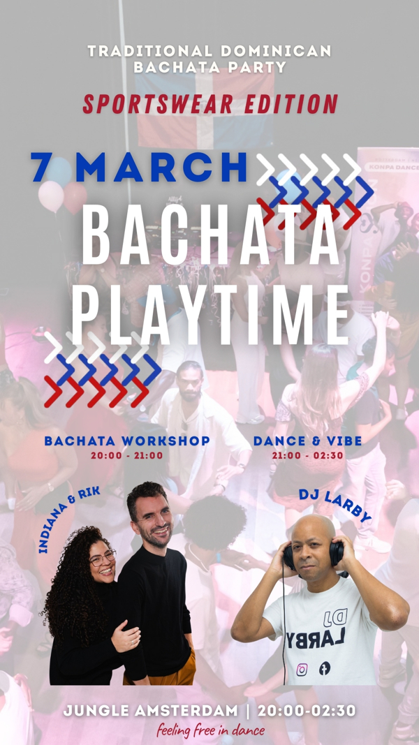 Bachata PlayTime Party Flyer