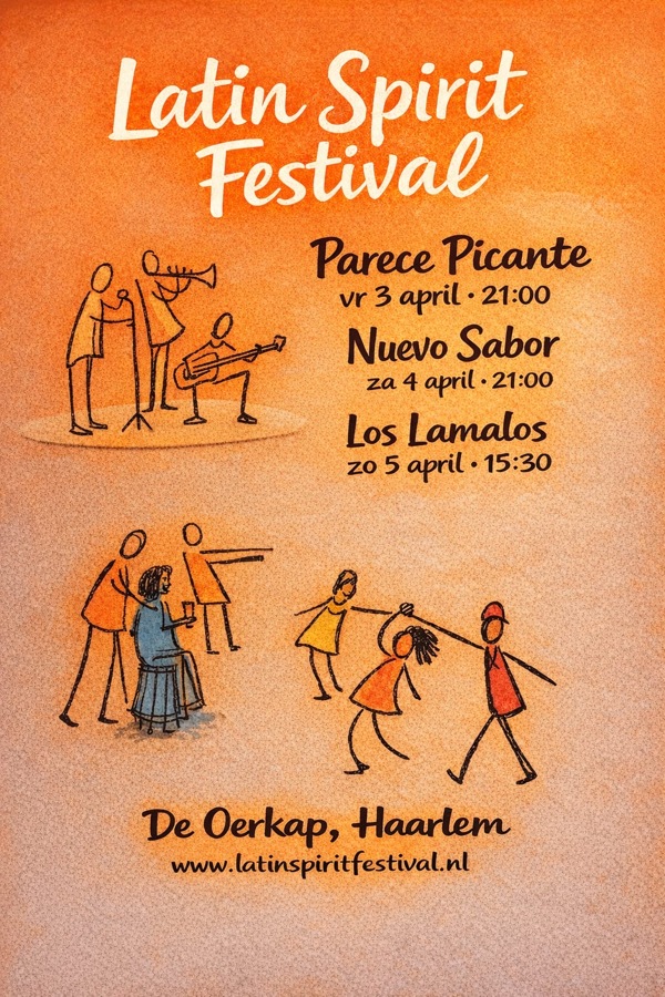 Live in Concert - Nuevo Sabor in de Oerkap Flyer